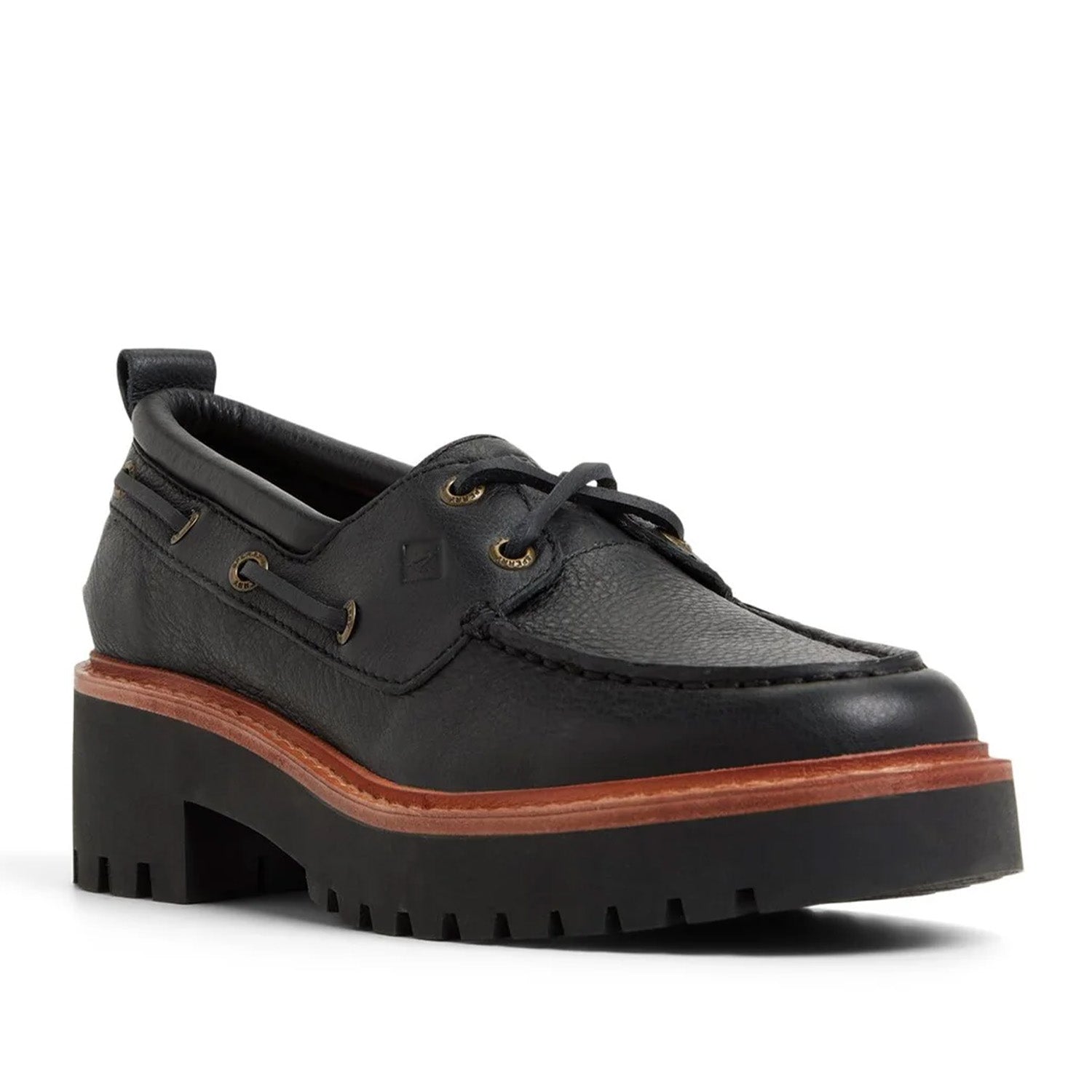 Sperry Women's AO 2 Eye Lug in Black