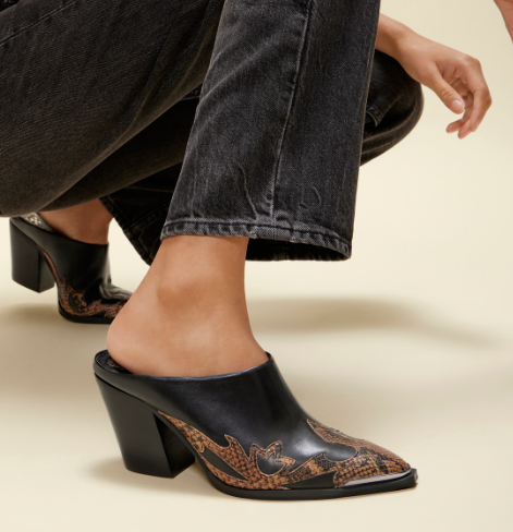 Heeled Mules