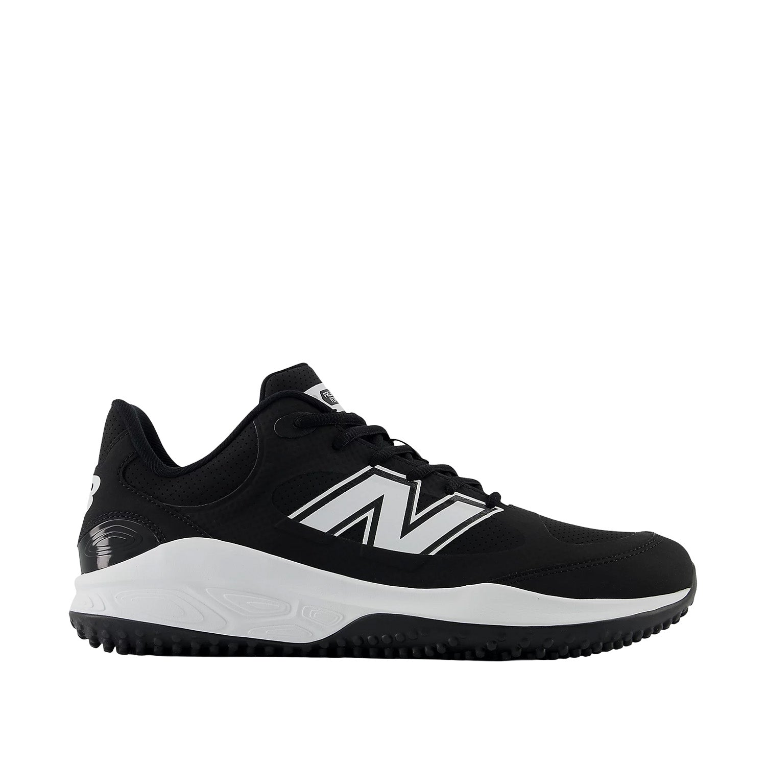New Balance Men's Fresh Foam 3000v7 Turf-Trainer in Black/NB 103 White