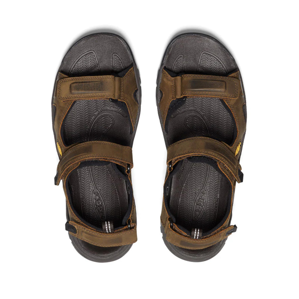 Keen Men's Targhee III Open Toe Sandal in Bison/Mulc