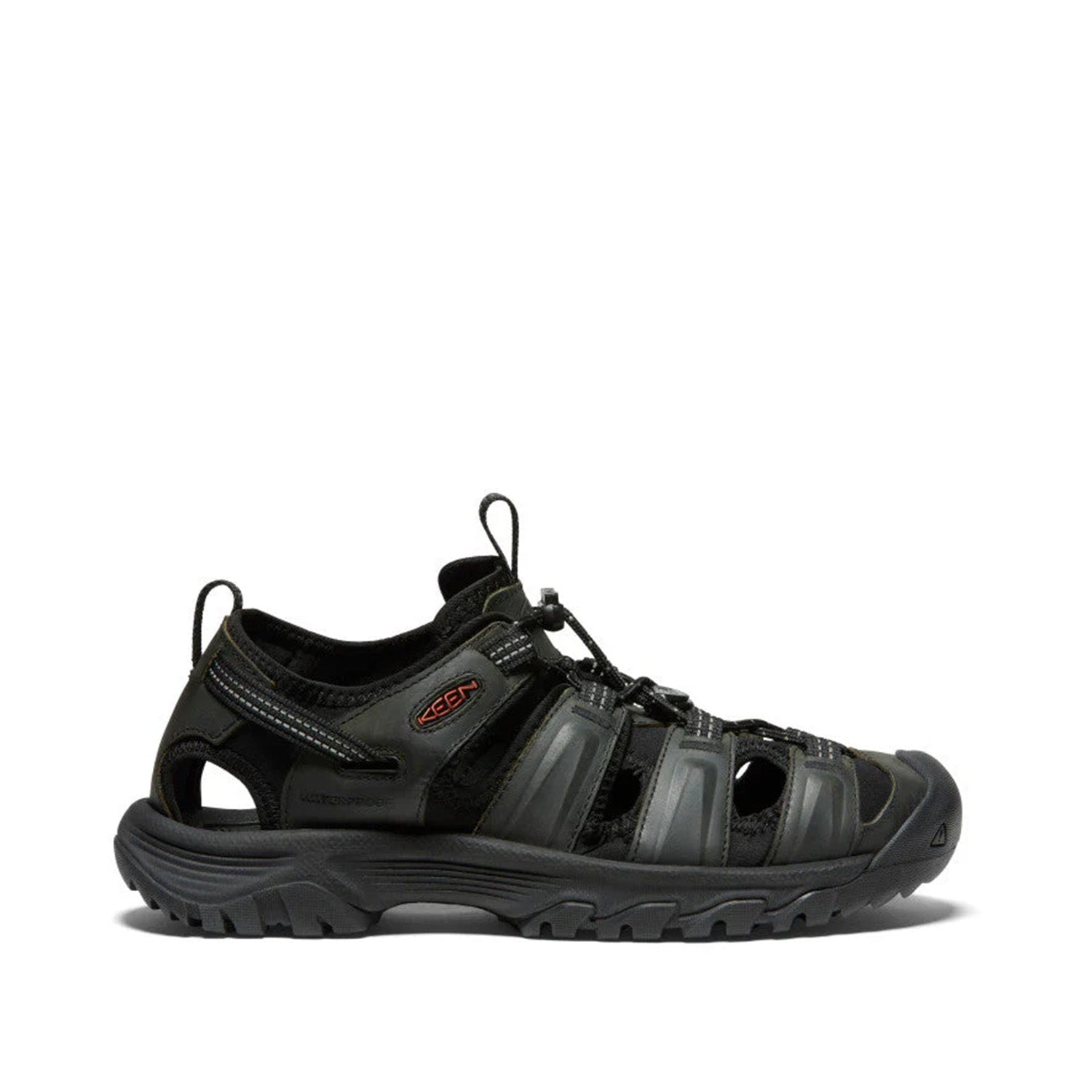 Keen Men's Targhee III Sandal in Grey/Black
