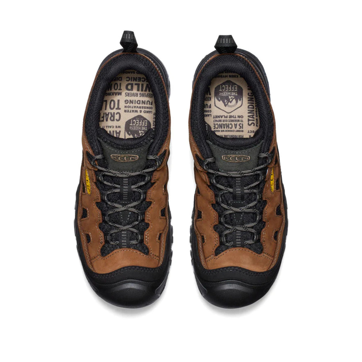 Keen Men's Targhee IV Vent in Bison/Golden Yellow