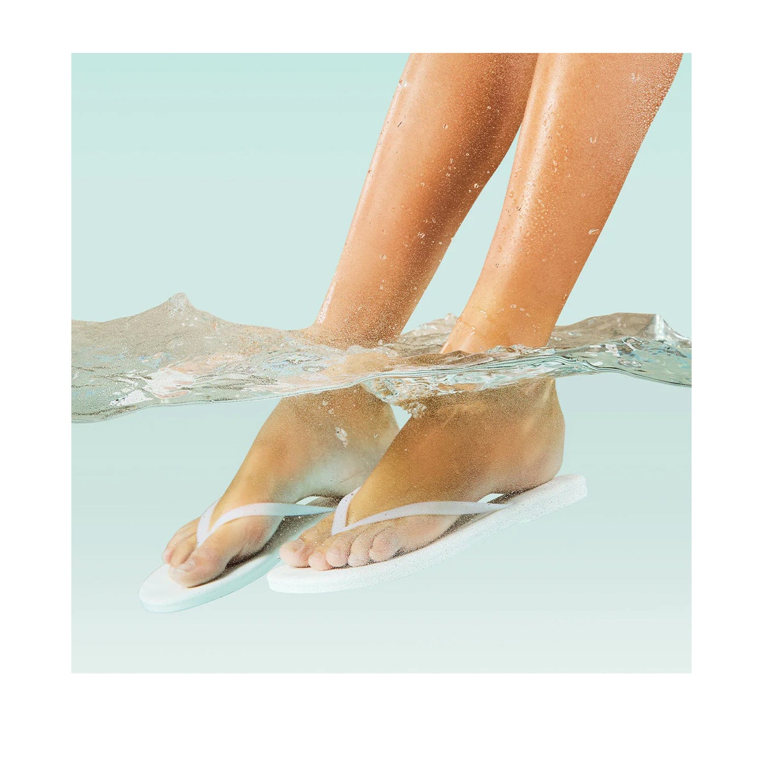 TKEES Women's Aqua in Coconut