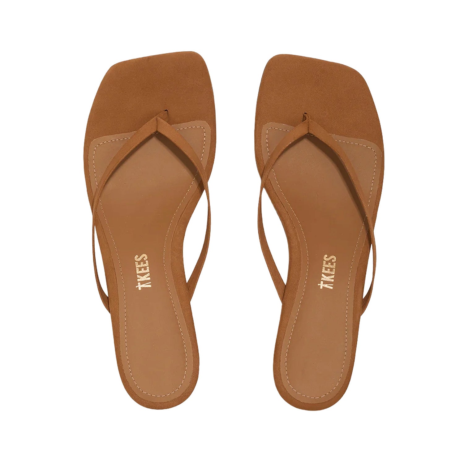 TKEES Women's Square Toe Julia in Camel