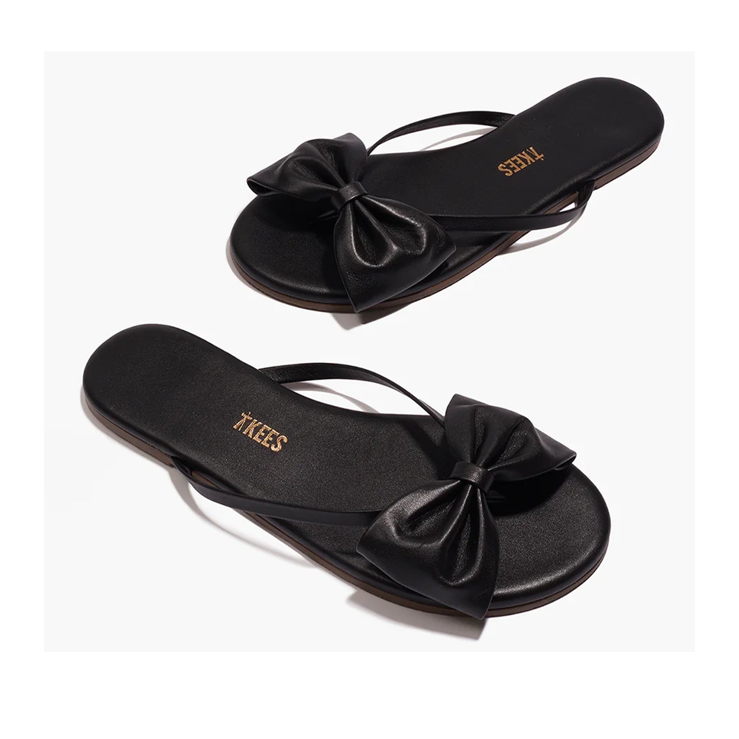 TKEES Women's Lily Oversized Bow in Sable