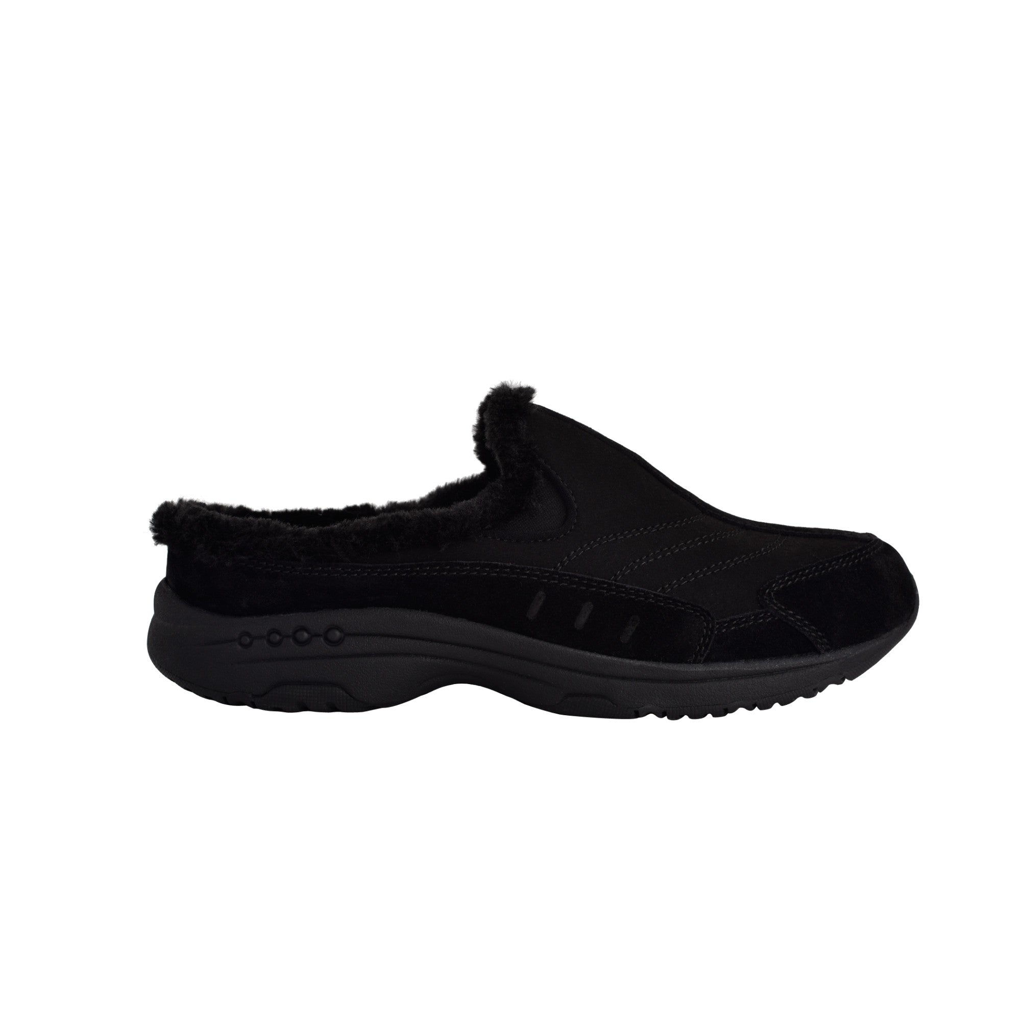 Easy Spirit Women's Travelfuzz In Black/Black