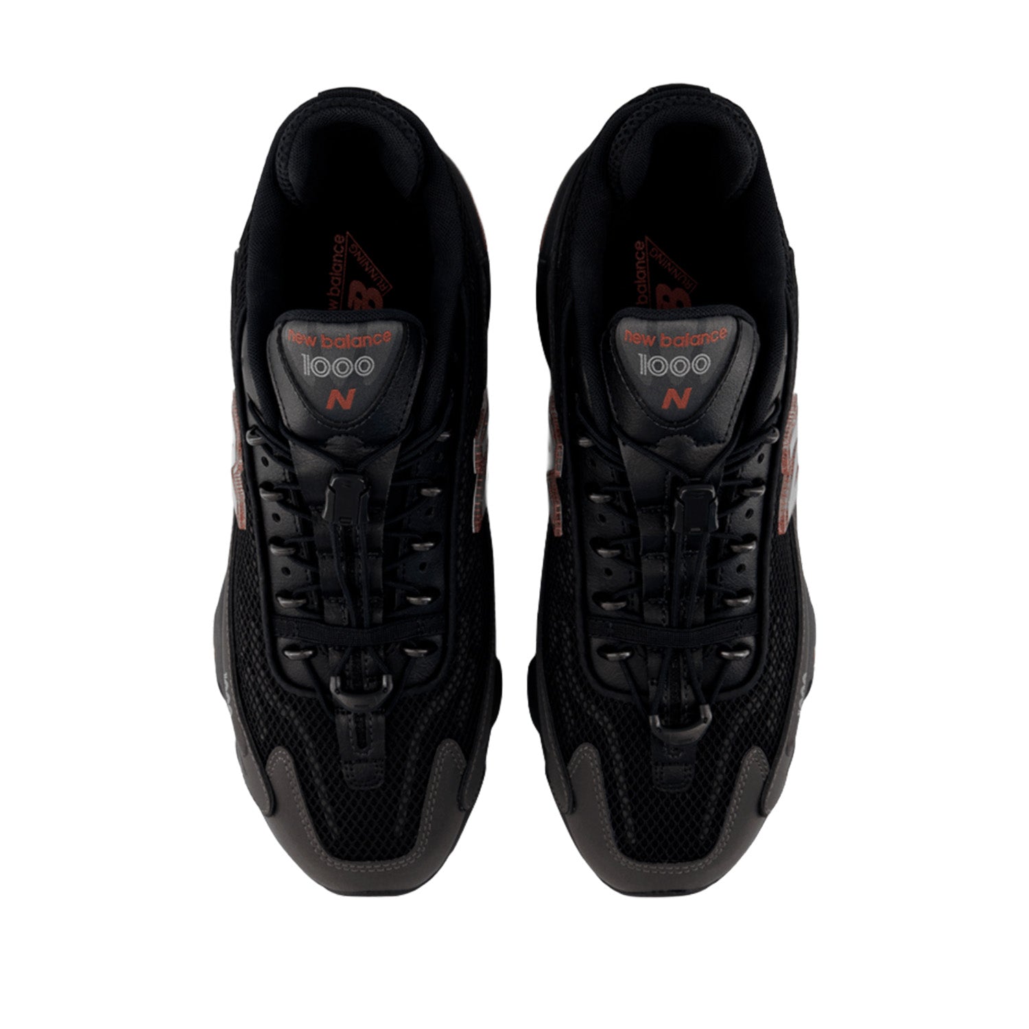 New Balance Unisex 1000G in Black Metallic/Red Rock