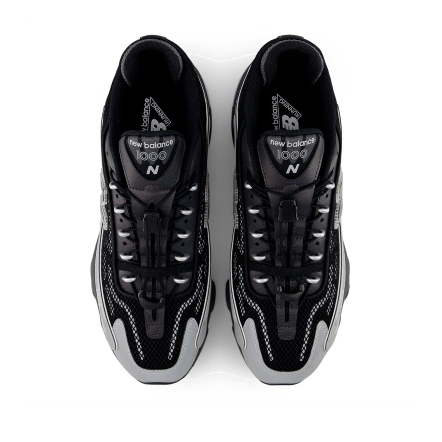 New Balance Unisex 1000G in Silver Metallic/Black