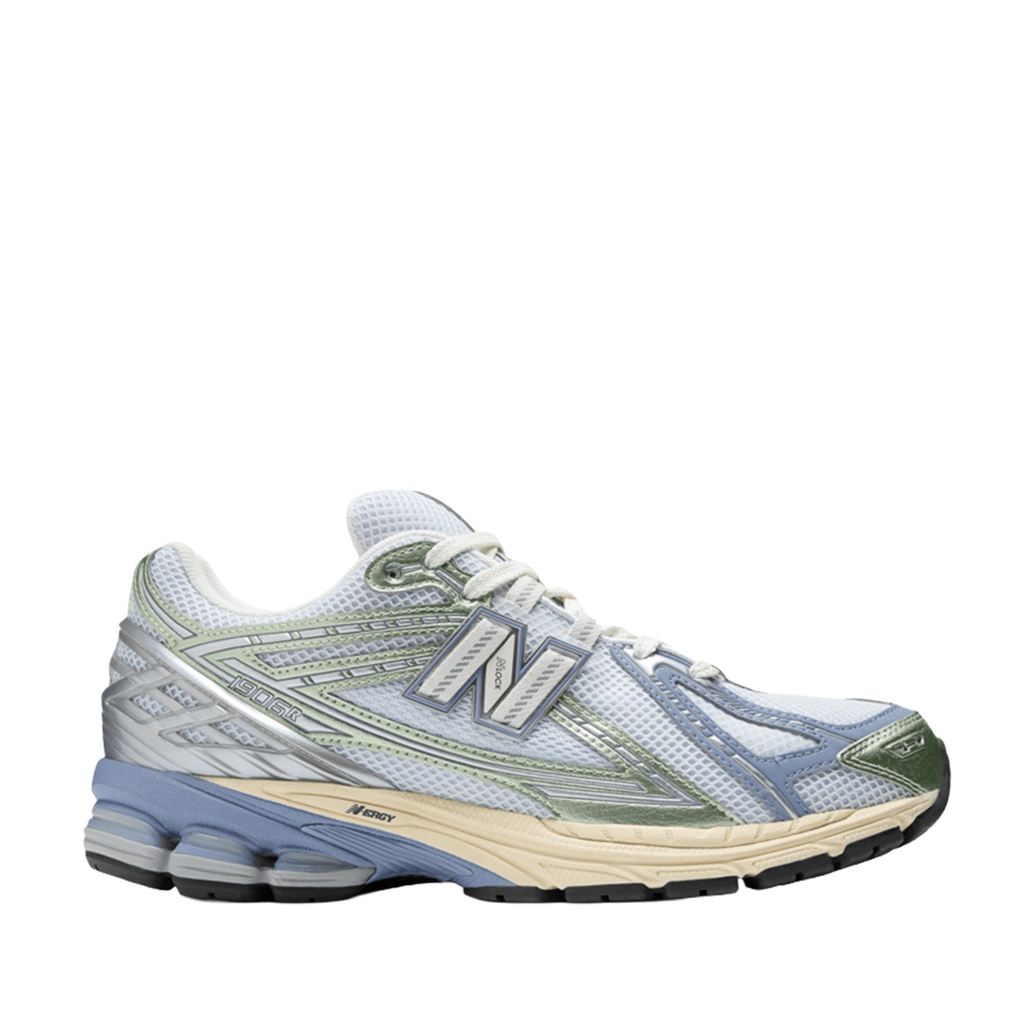 New Balance Unisex in 1906 in Ice Blue with Melon Water and Dusk Shower