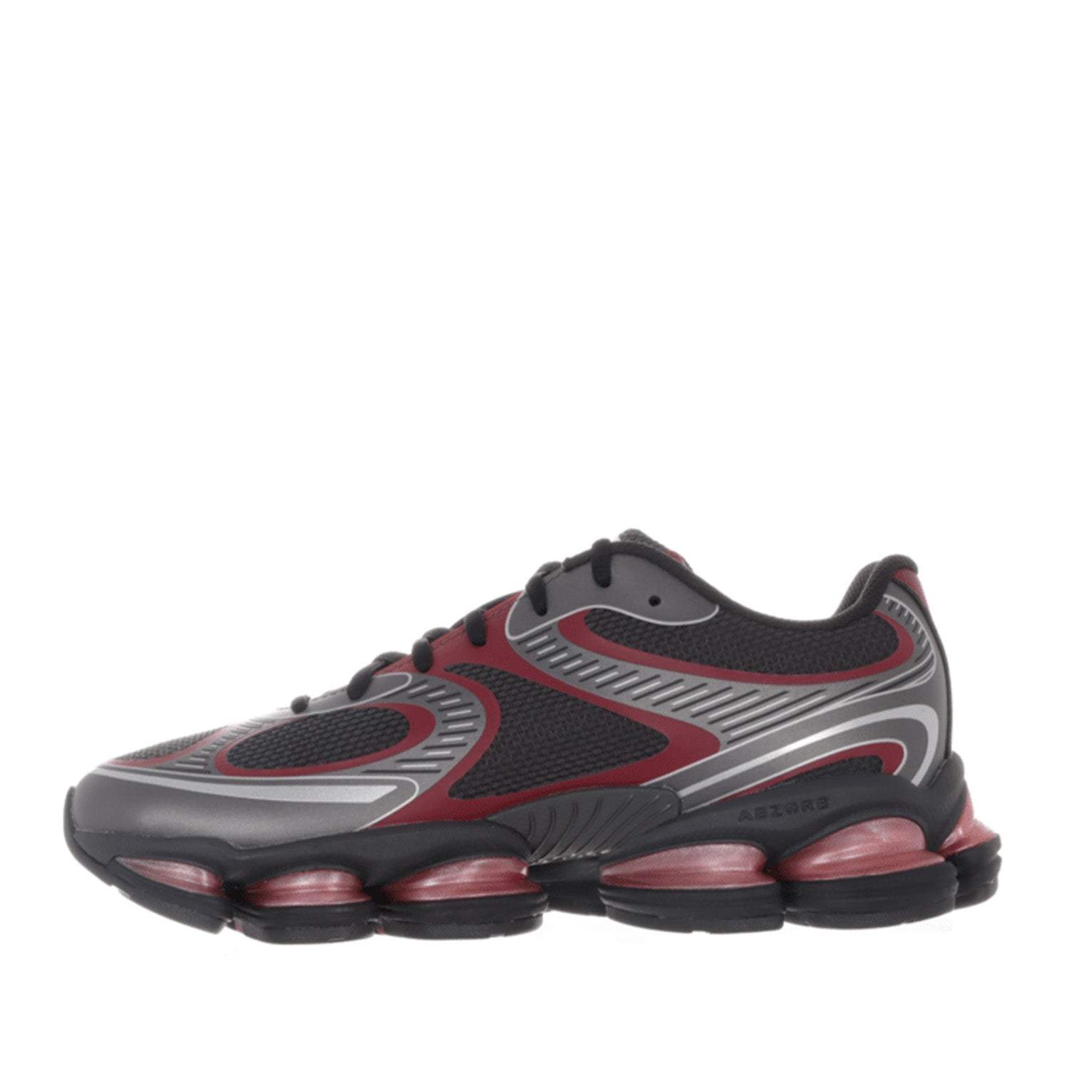 New Balance Unisex Lunar New Year ABZORB 2000 in Black Cement/Podium Red
