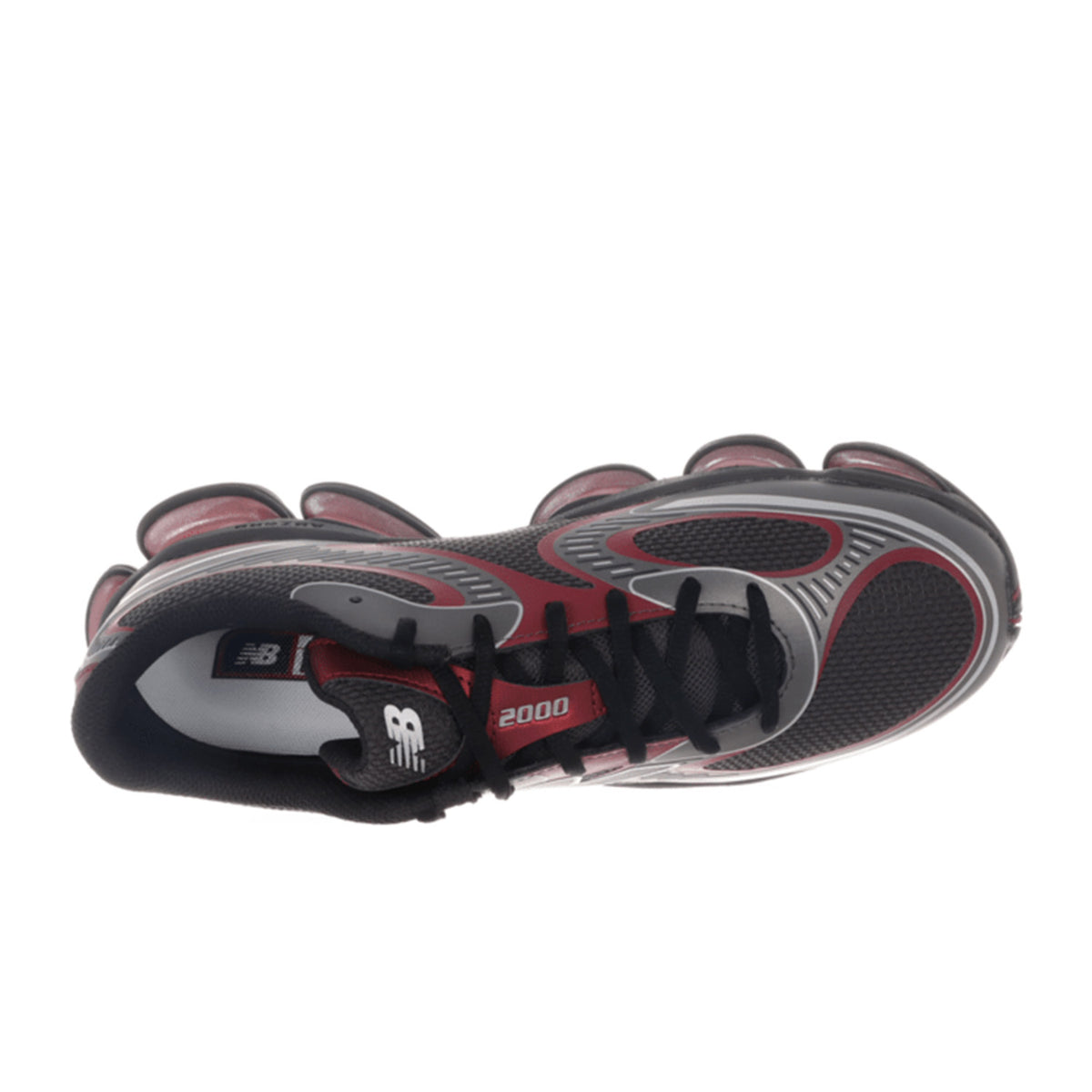 New Balance Unisex Lunar New Year ABZORB 2000 in Black Cement/Podium Red