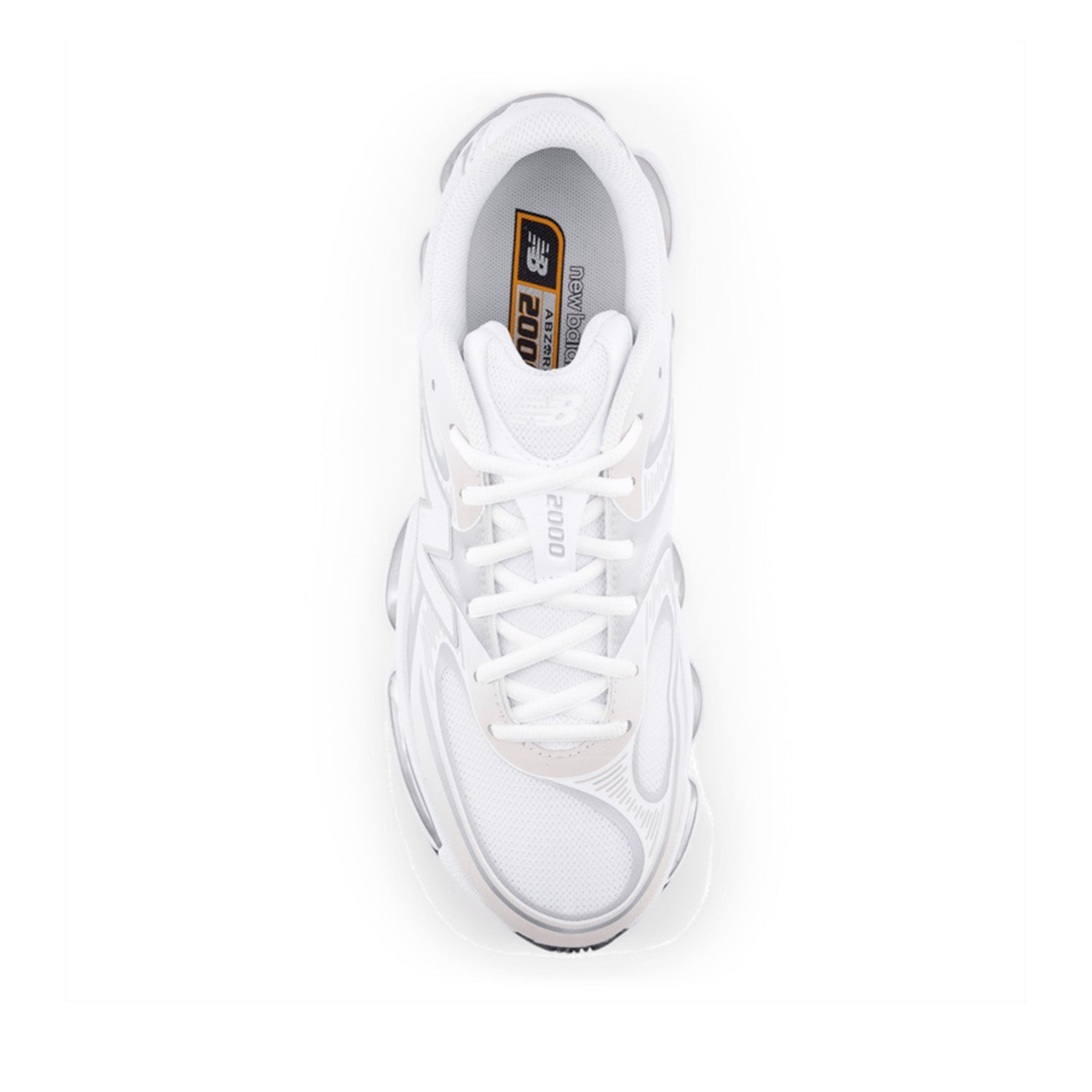 New Balance Unisex Lunar New Year ABZORB 2000 in White/Silver Metallic