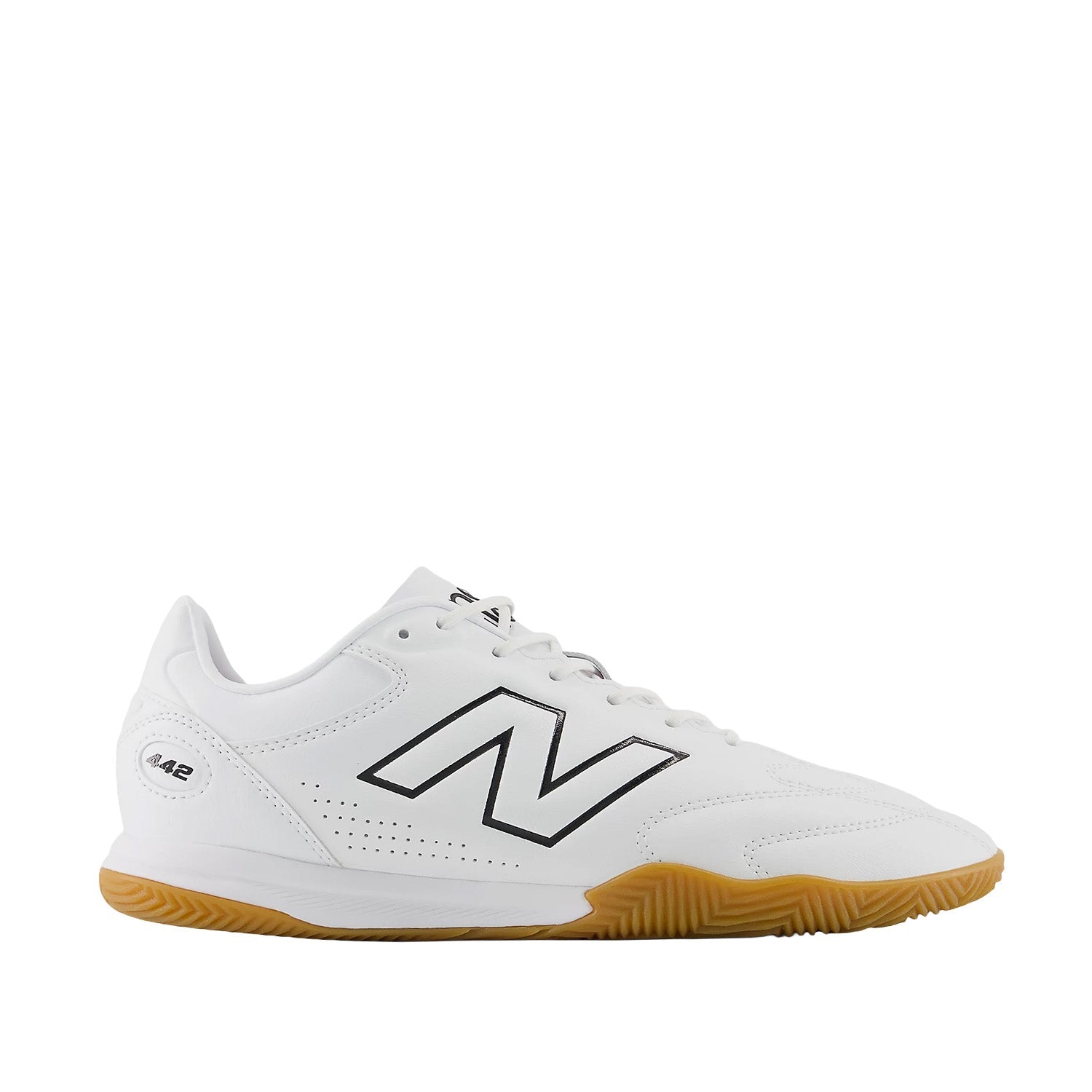New Balance Unisex 442 PRO IN V3 in White/Black/Fire Cracker