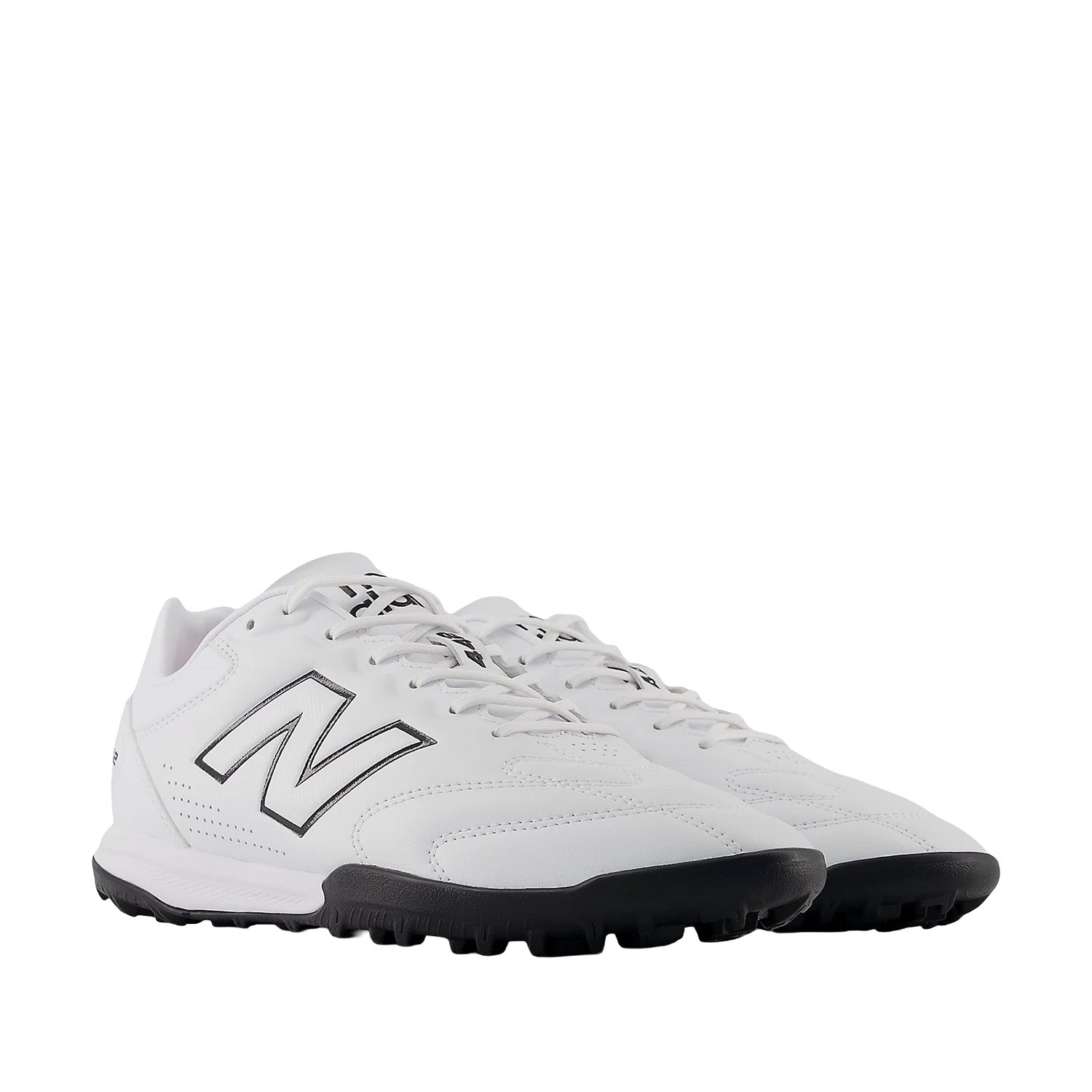 New Balance Unisex 442 PRO TF V3 in White/Black/Fire Cracker