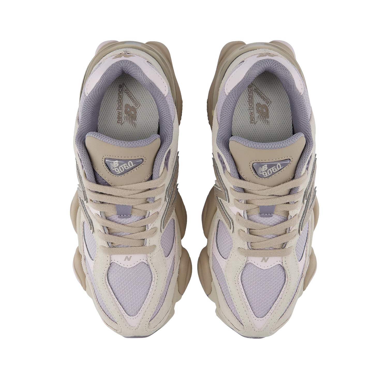 New Balance Unisex 9060 in Timberwolf with Driftwood
