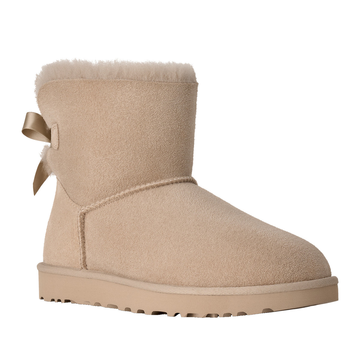 UGG Women's Mini Bailey Bow II in Moonlight