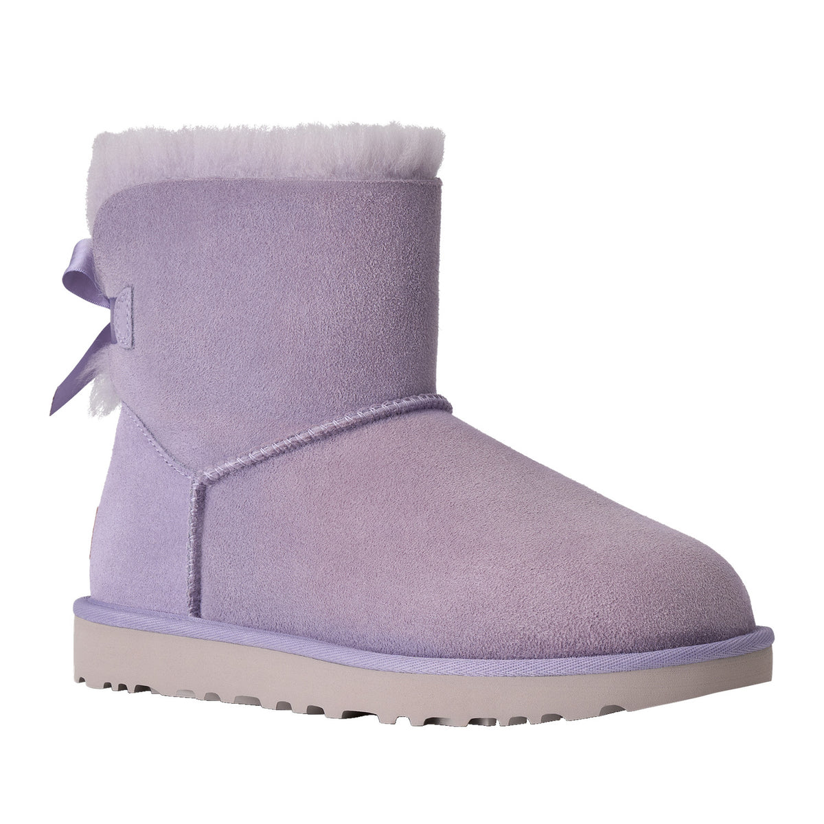 UGG Women's Mini Bailey Bow II in Warm Lilac