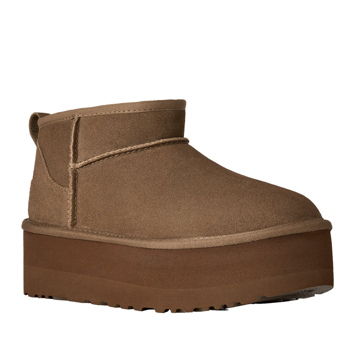 UGG Women's Classic Ultra Mini Platform in Light Bronze