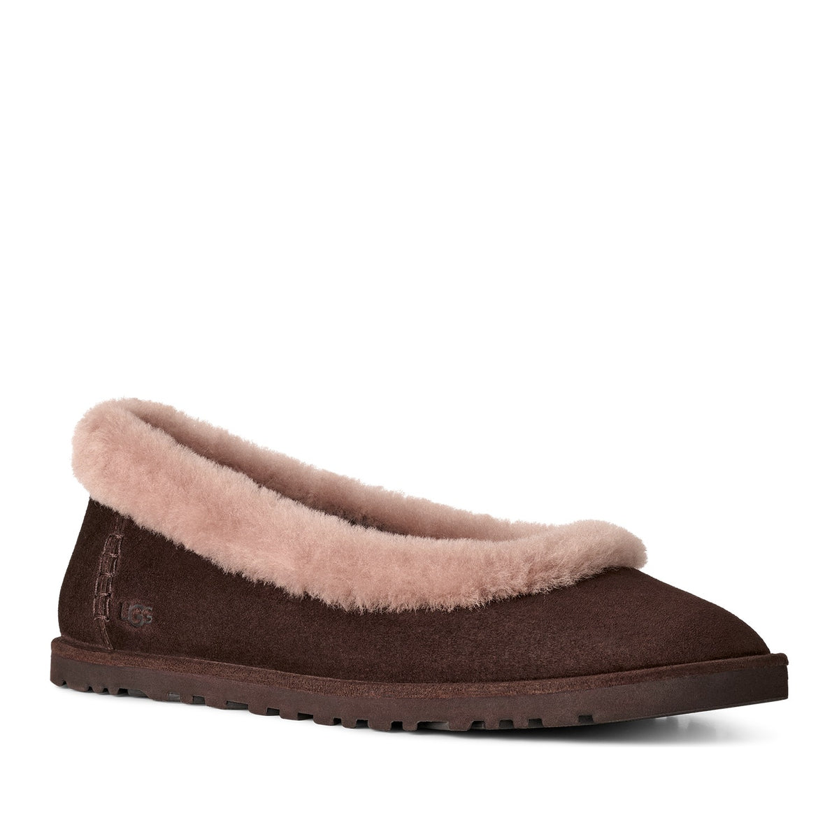 Ugg Women's Zora Ballet Flat in Dusted Cocoa