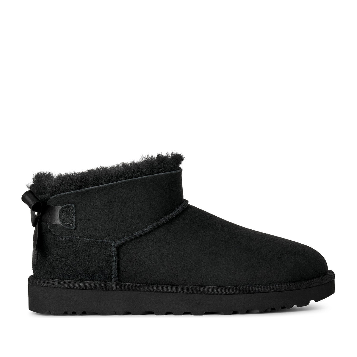 Ugg Women's Ultra Mini Bailey Bow in Black
