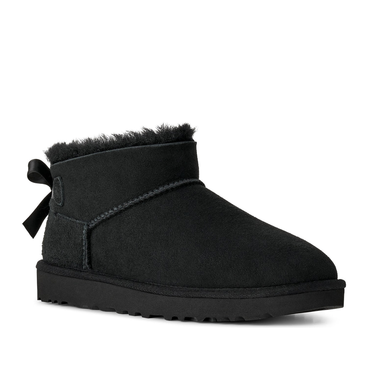 Ugg Women's Ultra Mini Bailey Bow in Black