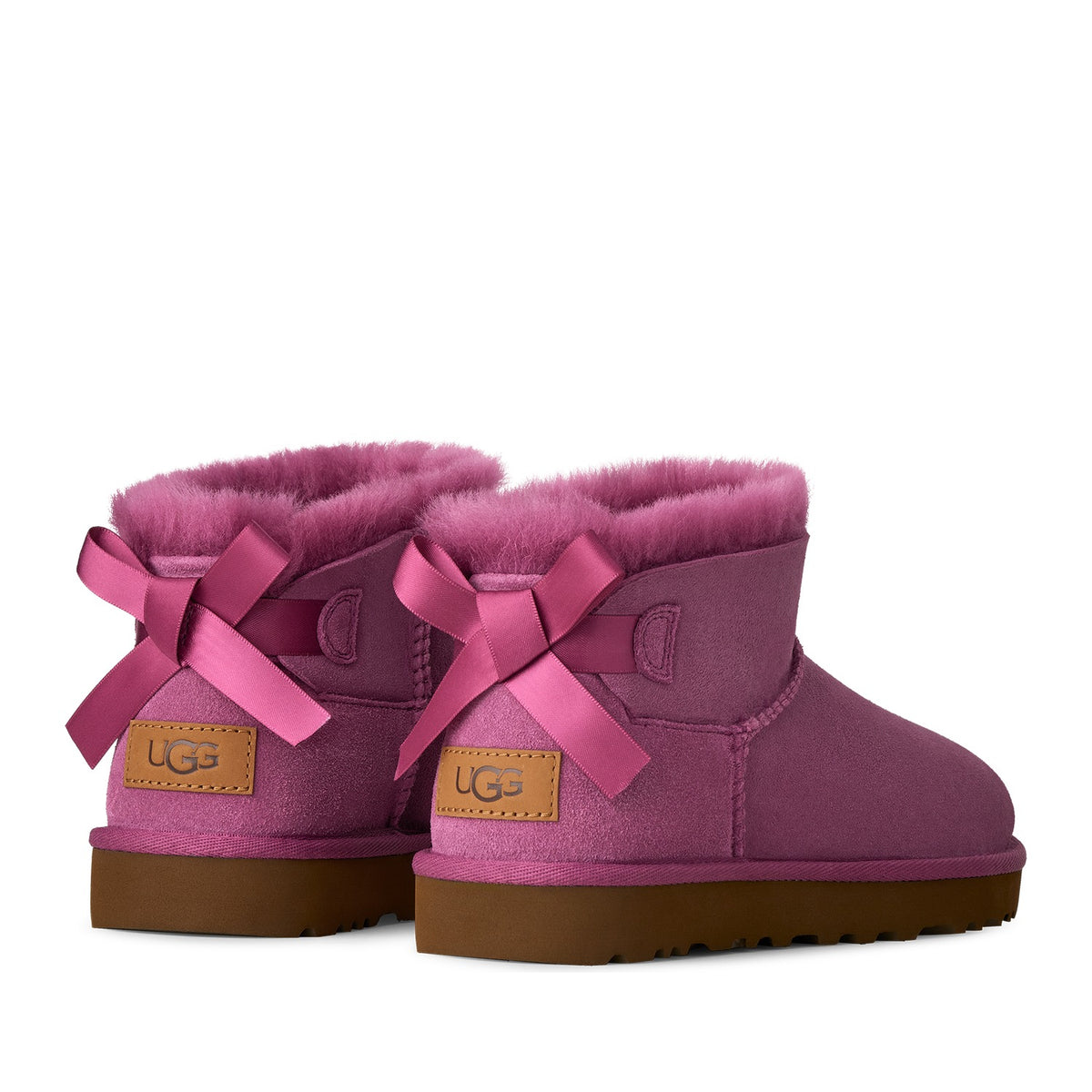 Ugg Women's Ultra Mini Bailey Bow in Dark Winterberry