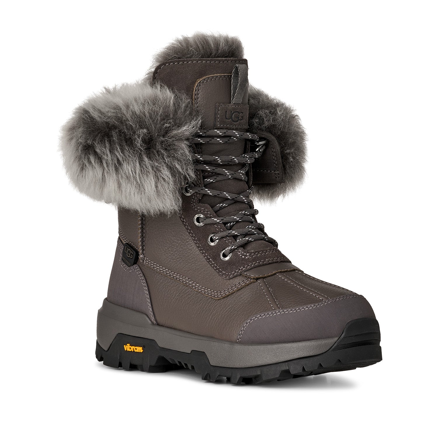 UGG Women's Adirondack Boot XXV Chalet in Charcoal