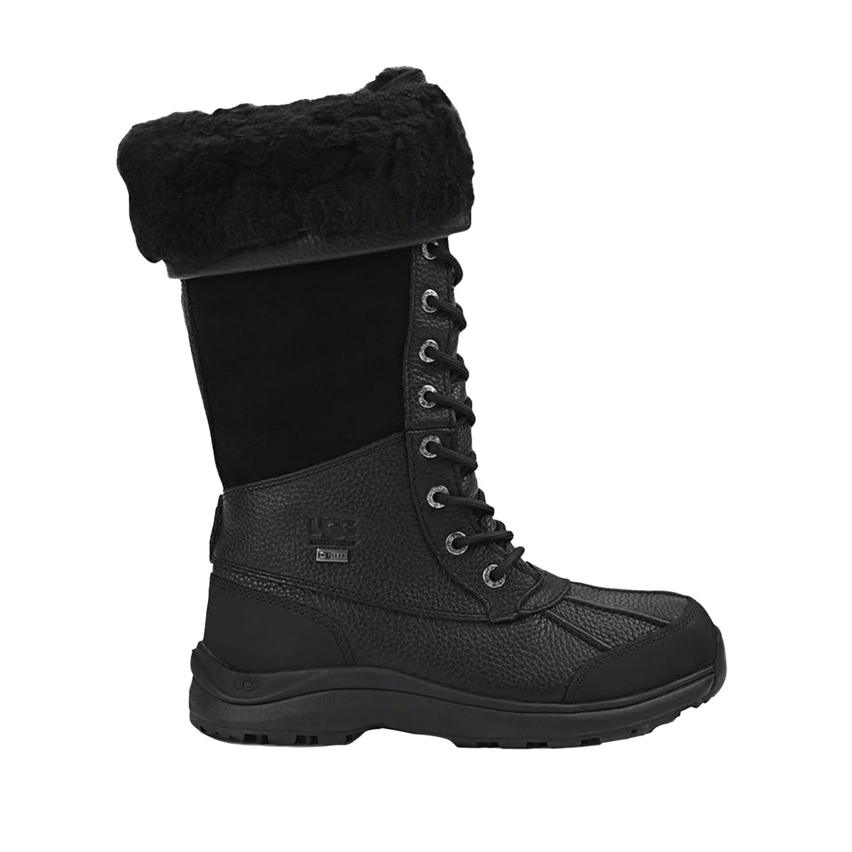 UGG Women's Adirondack III Tall Boot in Black/Black