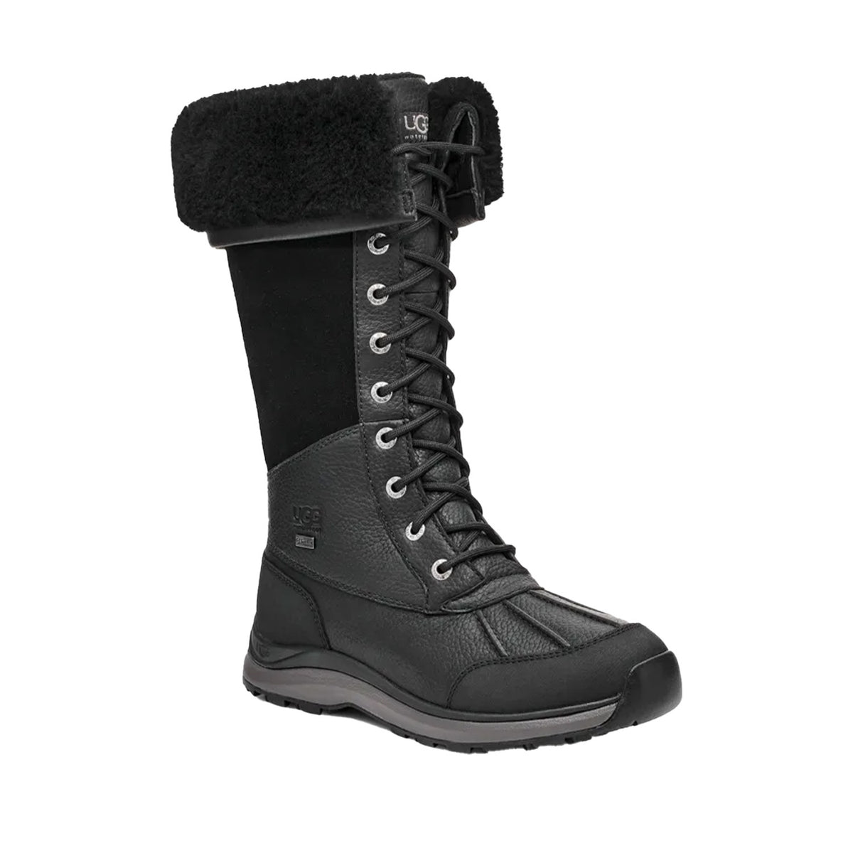 UGG Women's Adirondack III Tall Boot in Black/Black