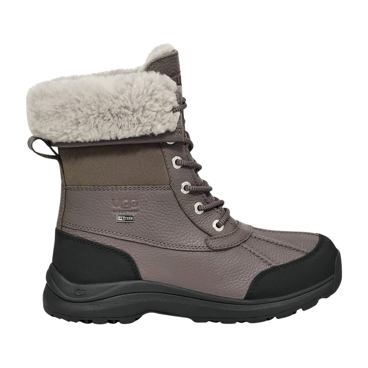 UGG Women's Adirondack Boot Short III in Thundercloud