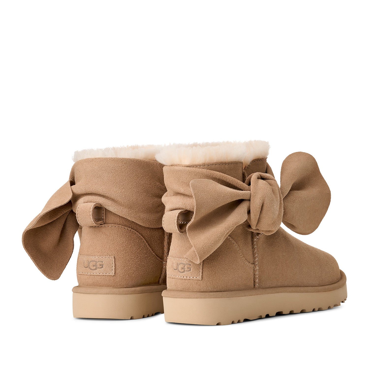 UGG Women's Classic Mini Bow in Sand