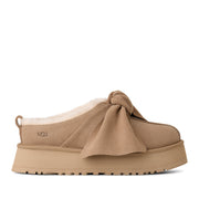 UGG Women's Platform Slip-On Bow in Sand