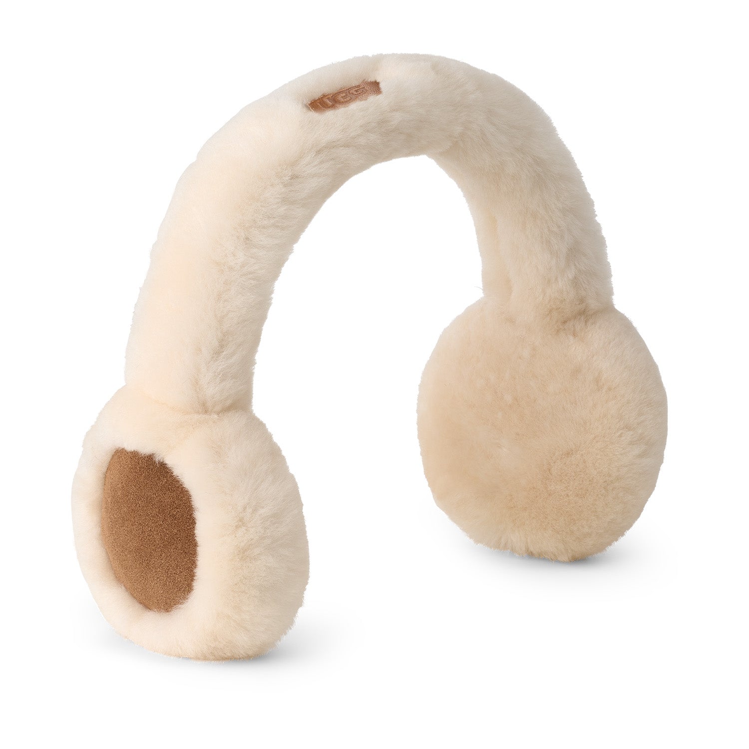 UGG Women's Sheepskin Wireless Earmuff in Chestnut