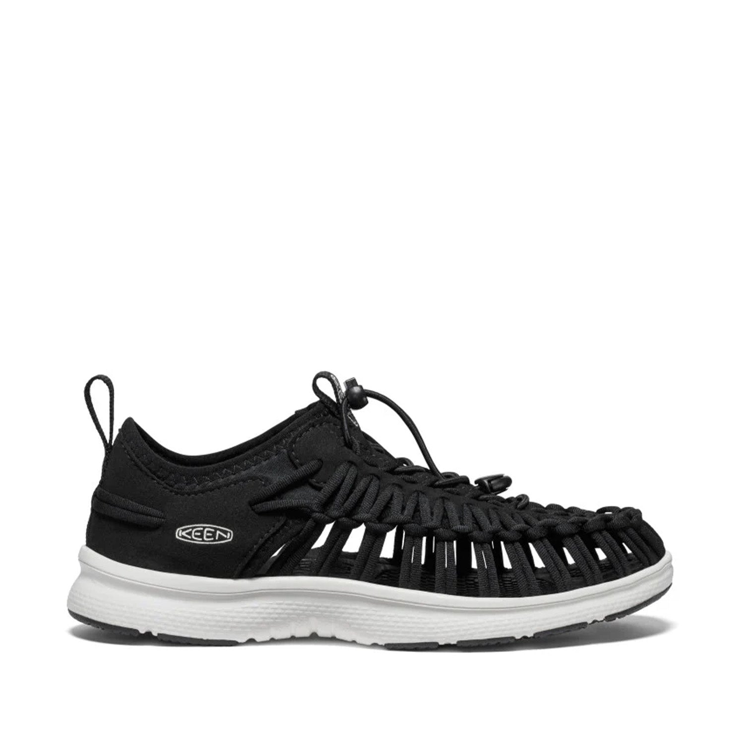 Keen Men's Uneek O3 in Black/Star White