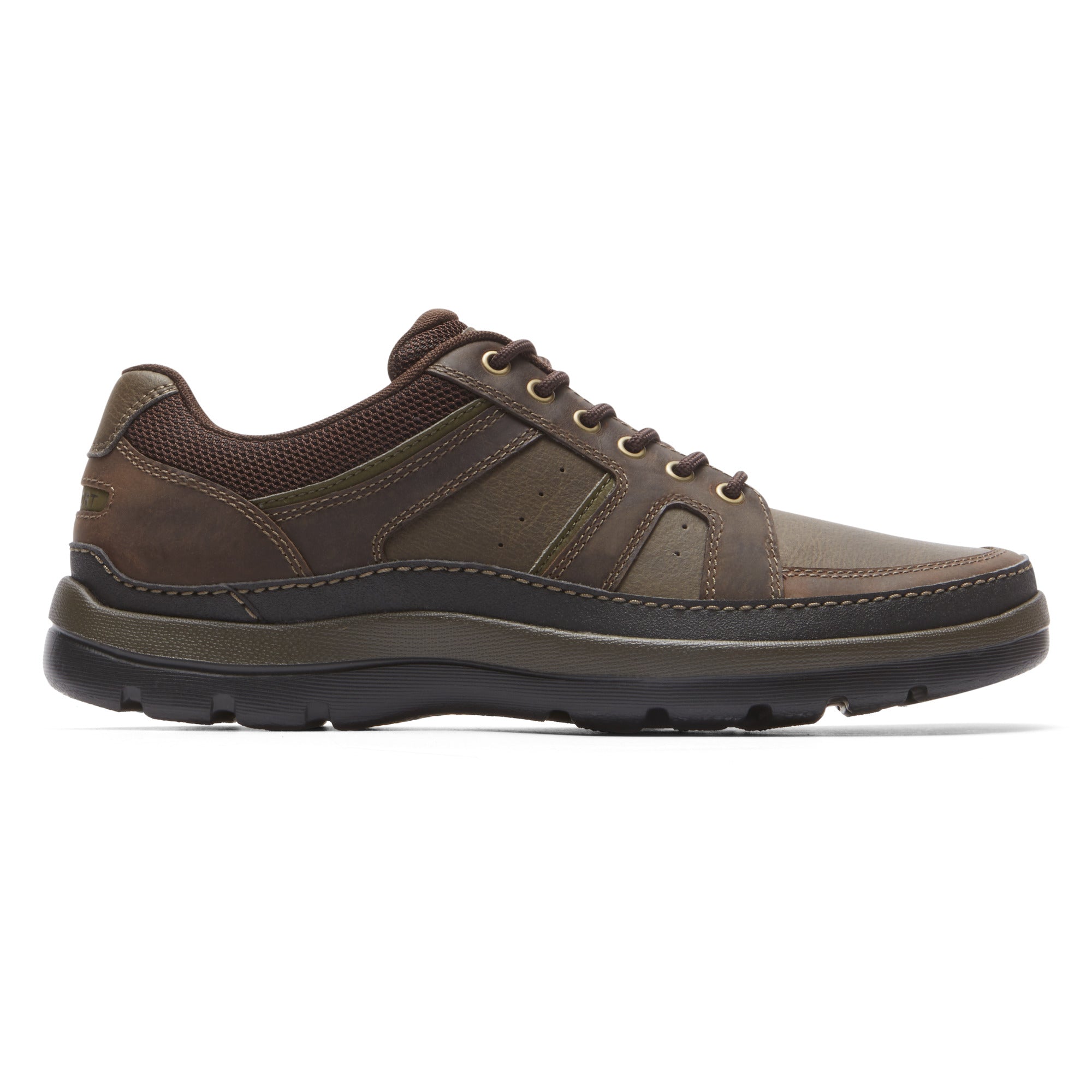 Rockport Men's Gykmdgblucher In Dark Brownblack W