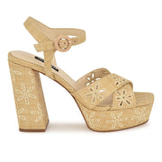 Nine West Women's Vallena2 In Natural/Woven M