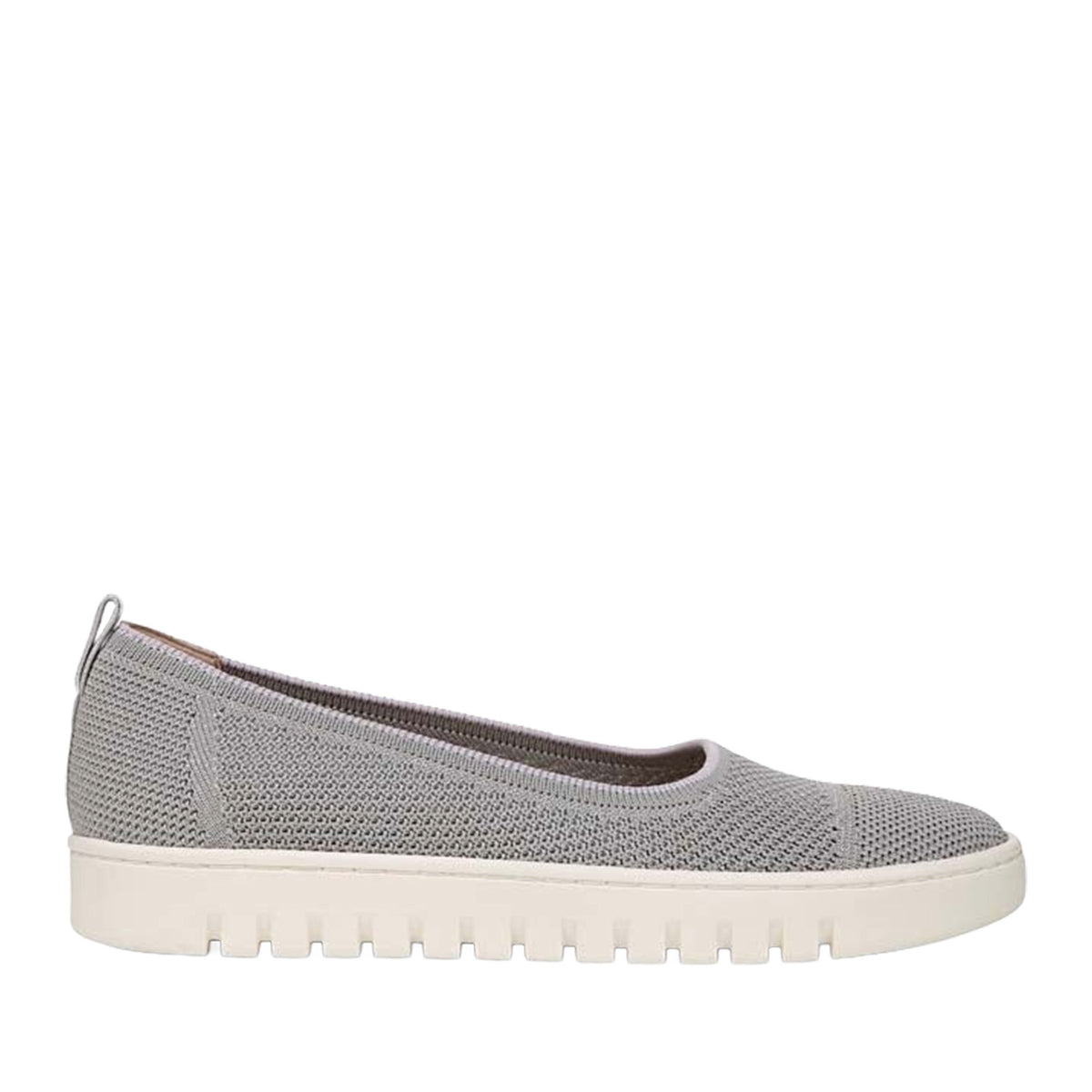 Vionic Women's Uptown Skimmer Flat in Light Grey