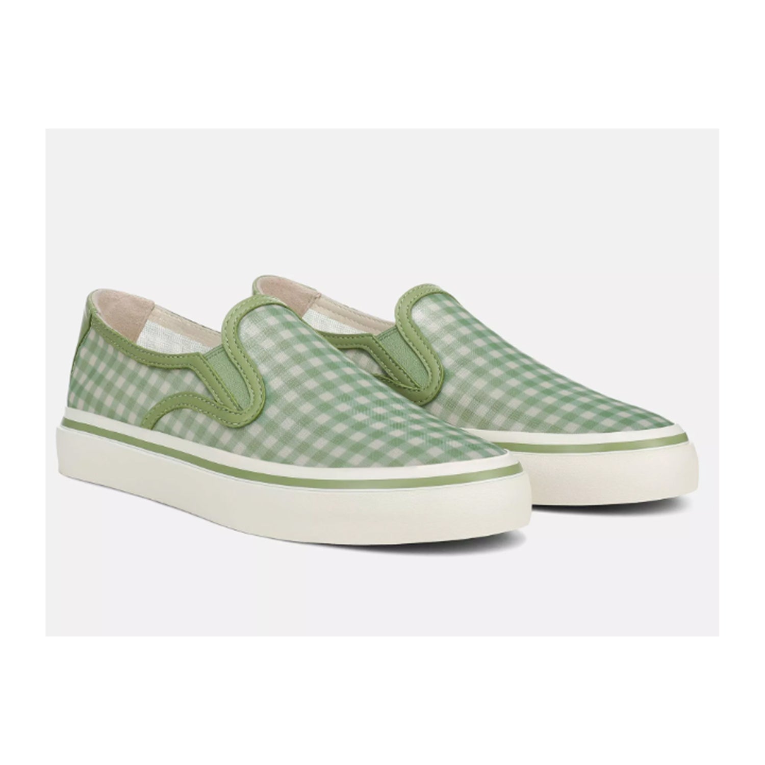Vince. Women's Blair Slip On II in Pistachio/Flax