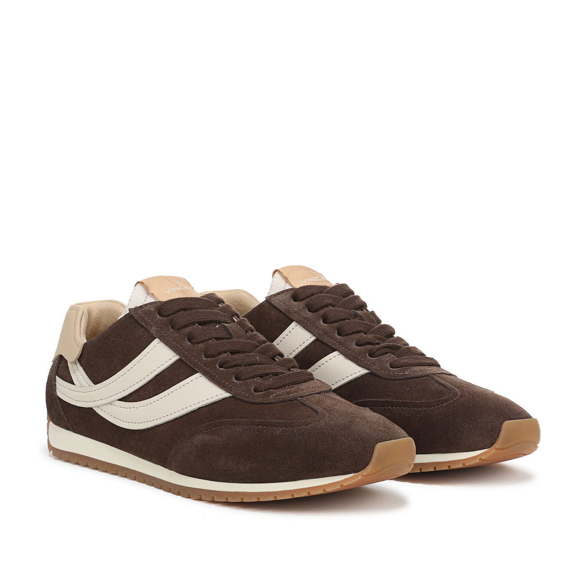 Vince. Women's Oasis Runner-W in Cocoa Brown/Moonlight