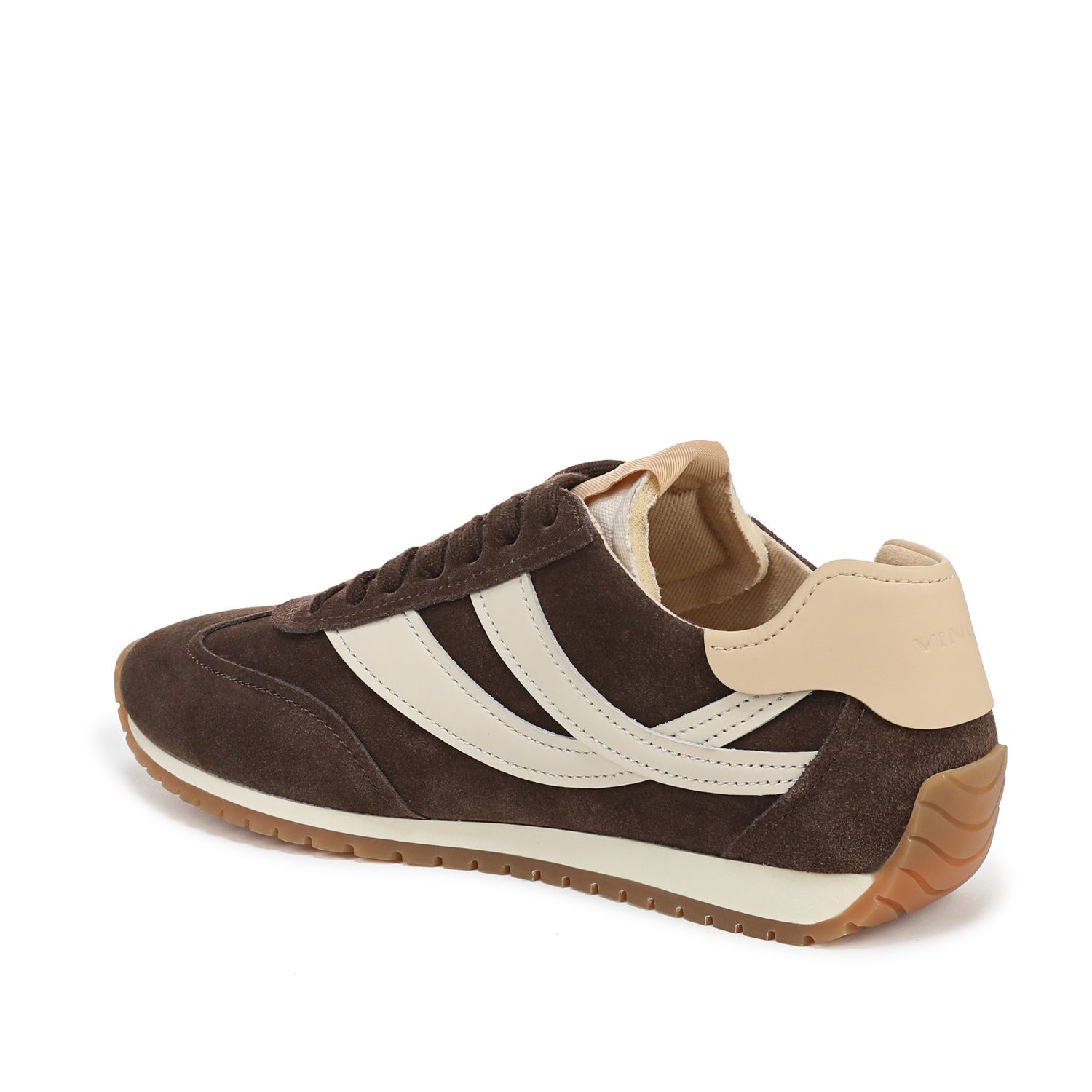 Vince. Women's Oasis Runner-W in Cocoa Brown/Moonlight