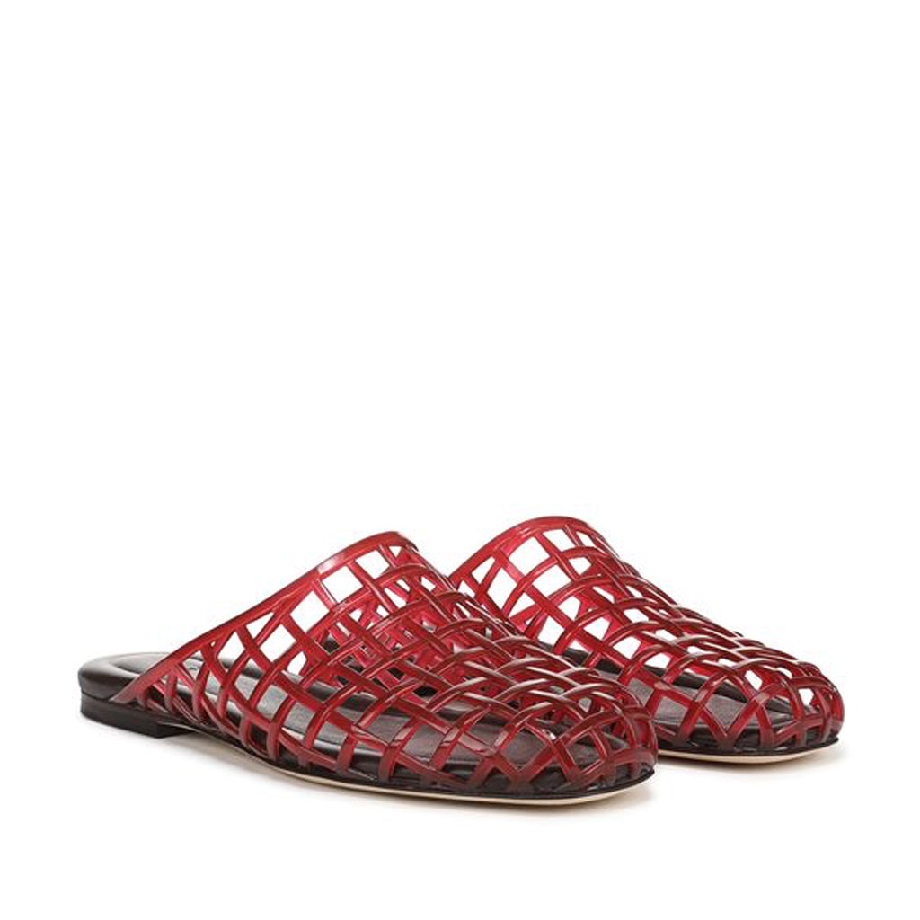 Vince. Women's Barcelona Jelly in Poppy Red