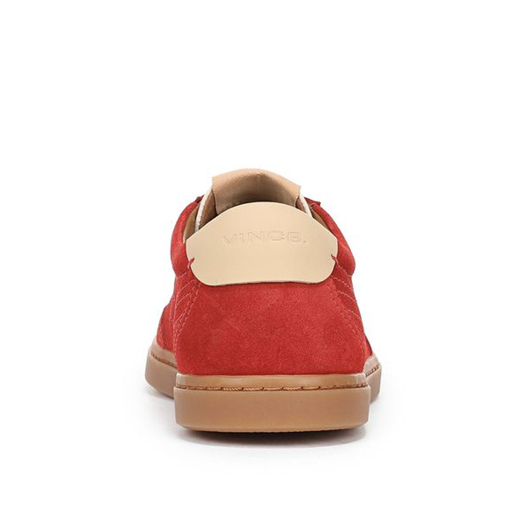 Vince. Women's Palm Trainer in Poppy Red
