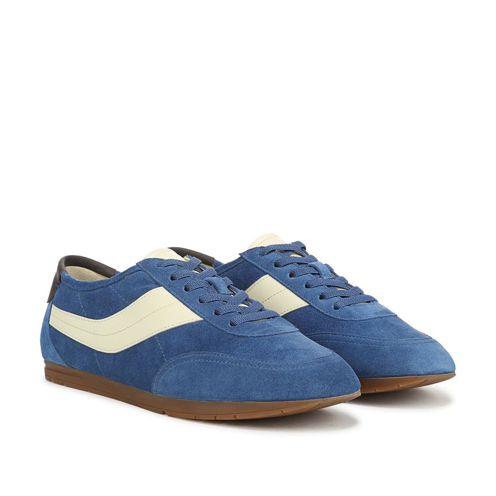 Vince. Women's La Runner-W in Indigo/Straw Seed