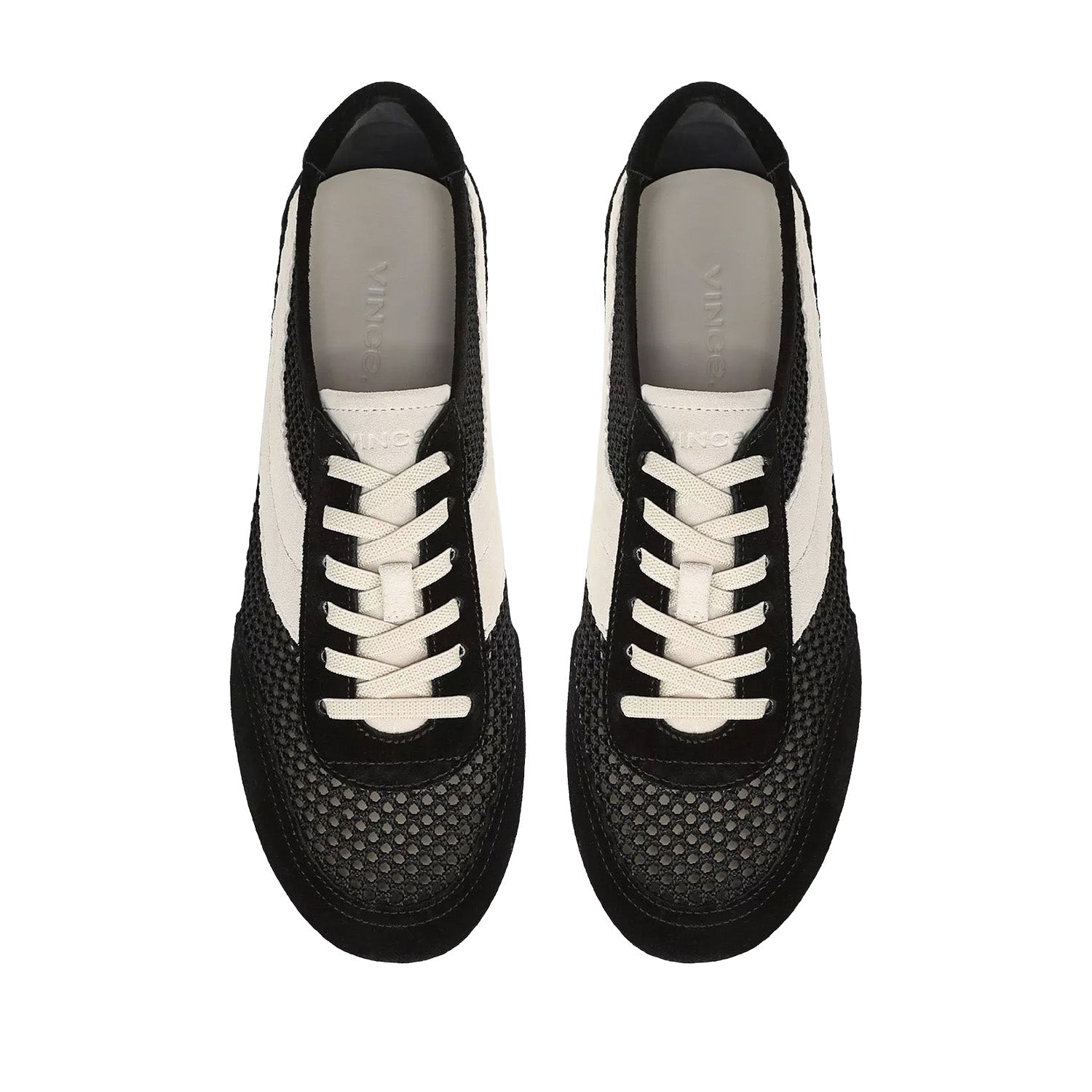 Vince. Women's La Runner Netting in Black/Moonlight