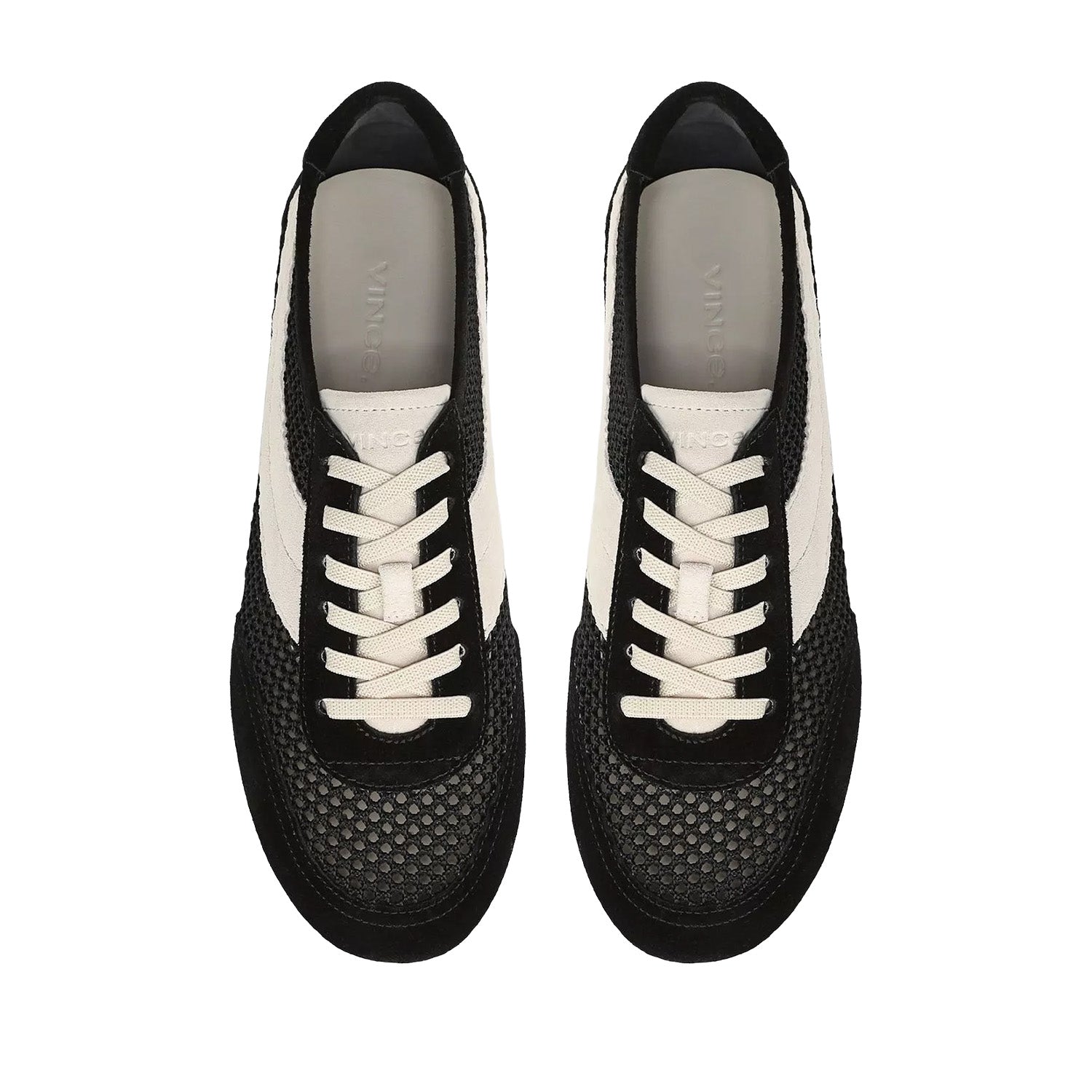 Vince. Women's La Runner Netting in Black/Moonlight