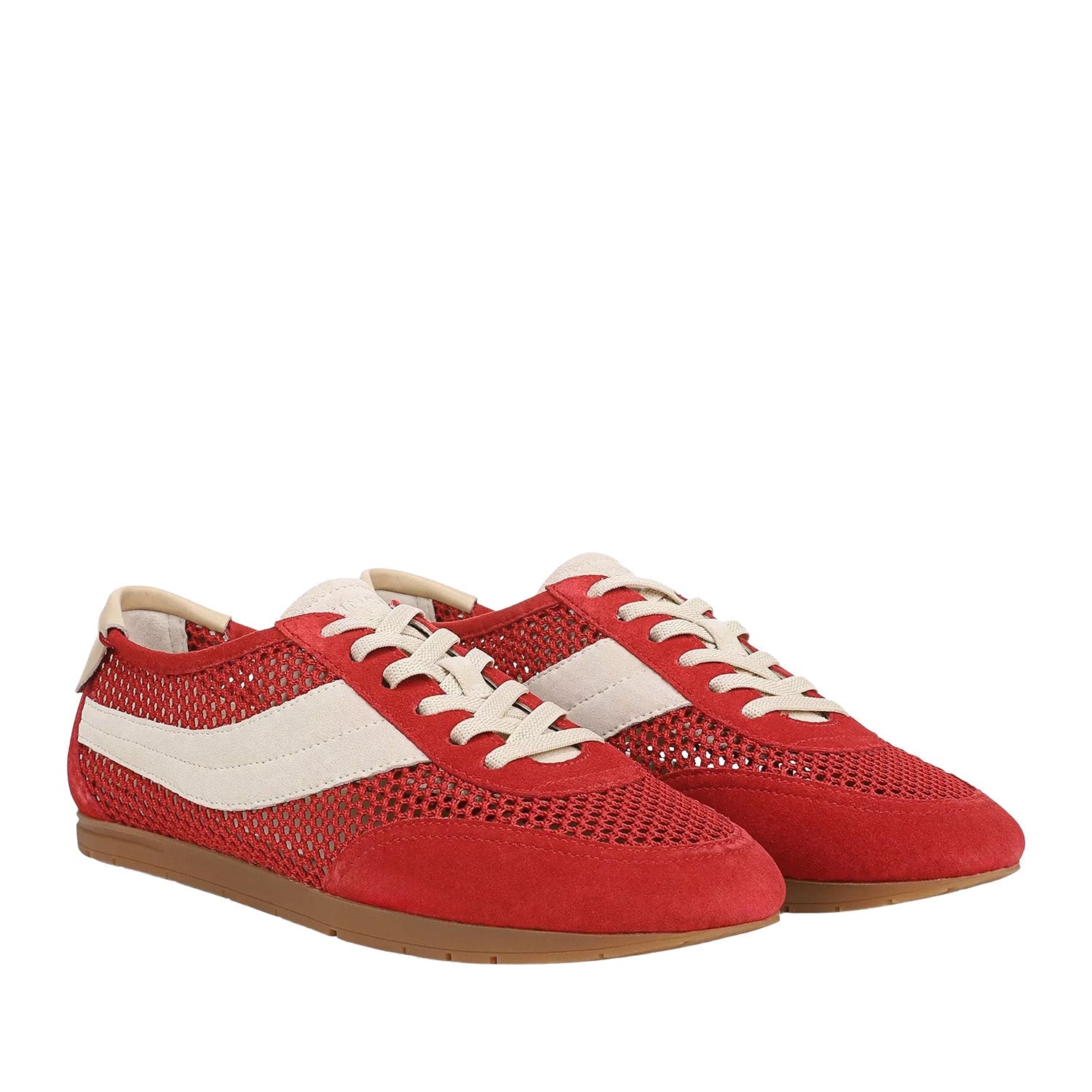 Vince. Women's La Runner Netting in Rogue Red