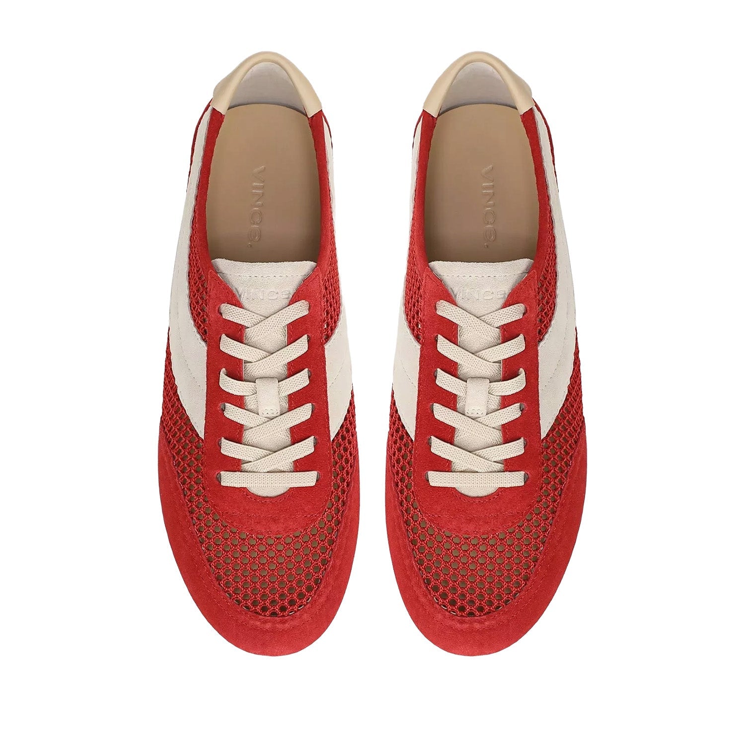 Vince. Women's La Runner Netting in Rogue Red