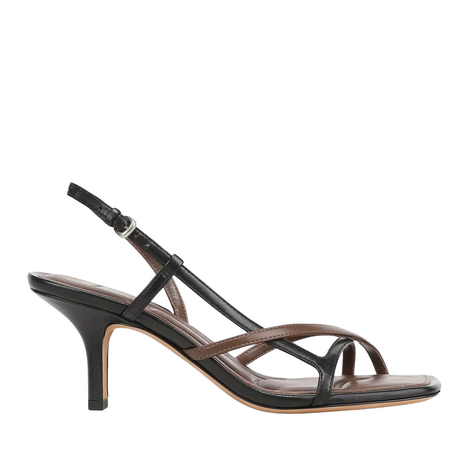 Vince. Women's Lilian in Black/Cedar Brown