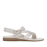 Vionic Women's Geneva Strappy Toe Post Sandal in Sea Salt