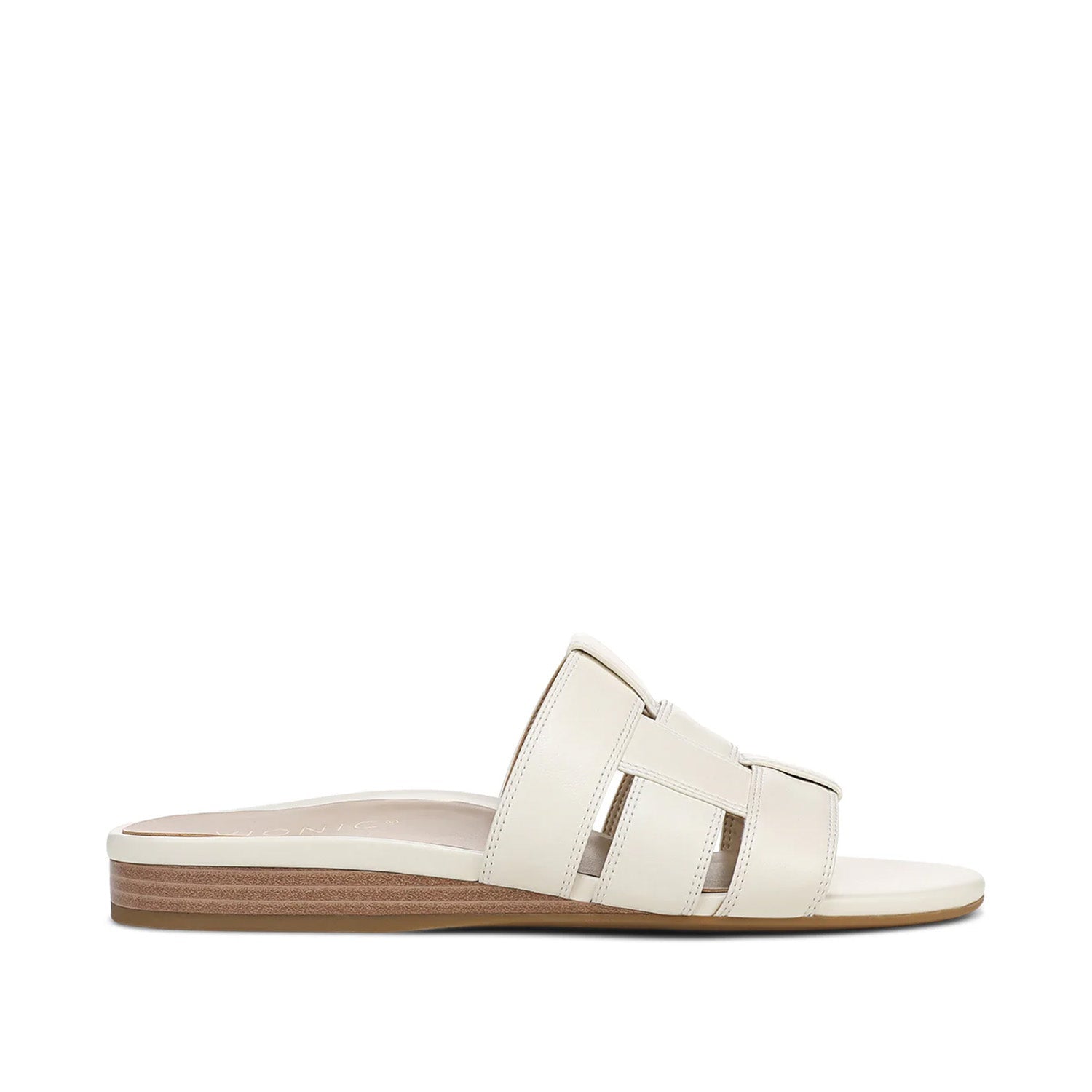 Vionic Women's Glendora Side Sandal in Ivory